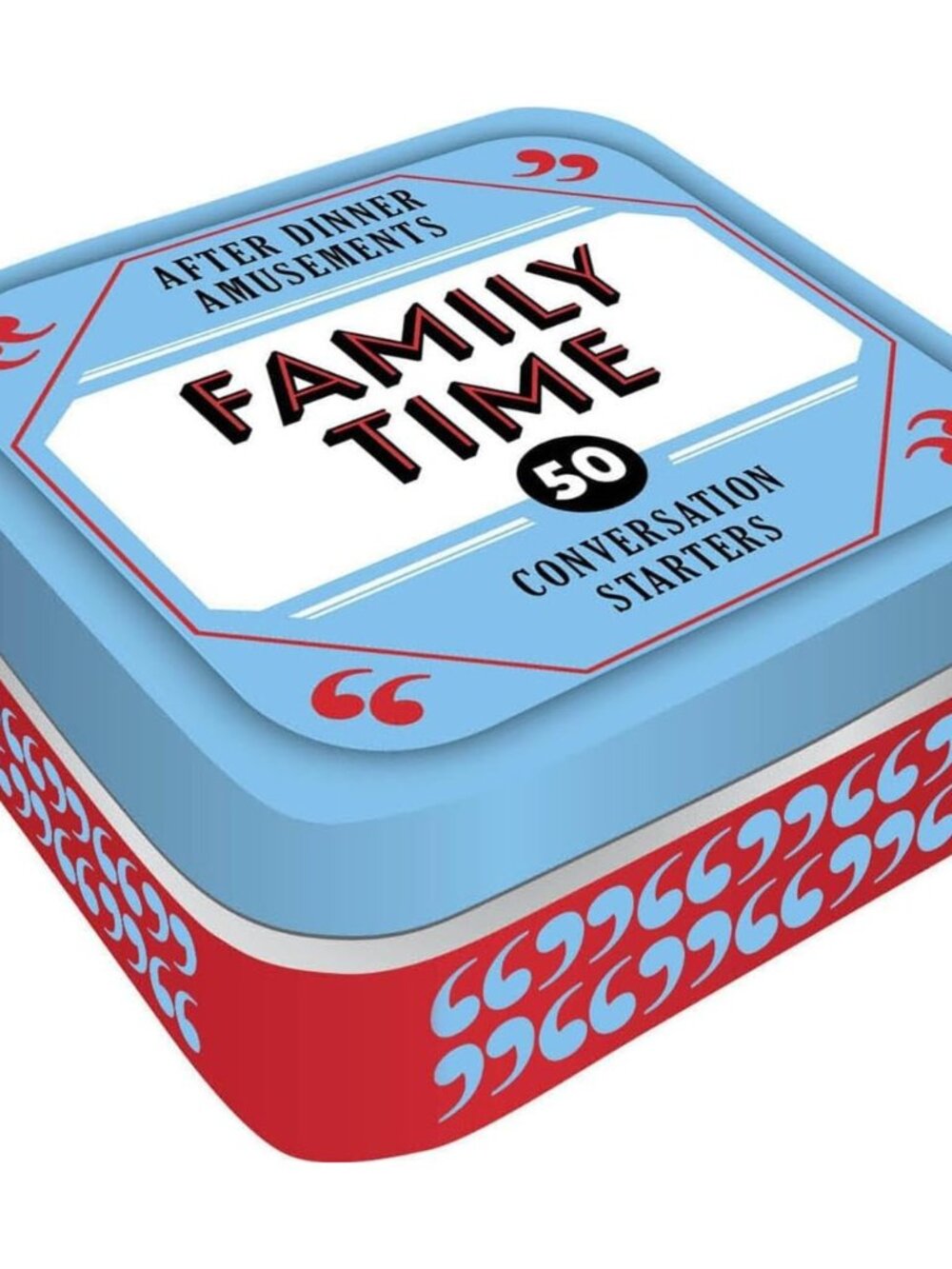 After Dinner Amusements: Family Time: 50 Conversation Starters Conversation Card